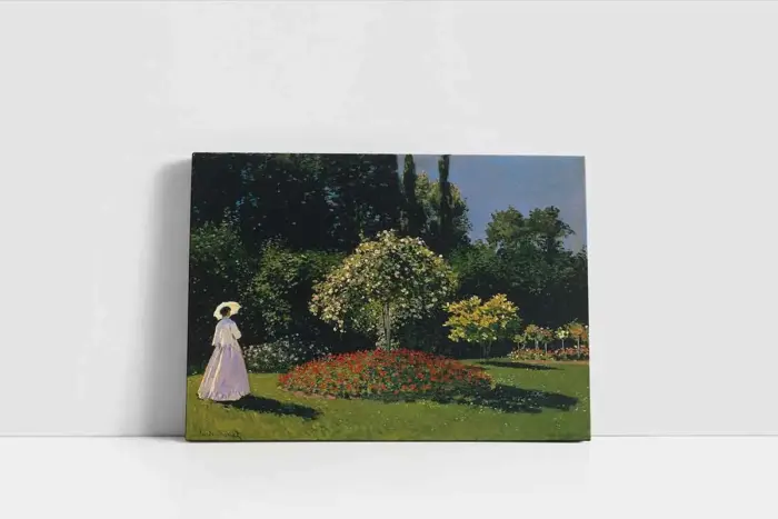 Women İn The Garden | Kanvas Tablo | Cam Tablo | Mdf Tablo | B22083 - Görsel 2