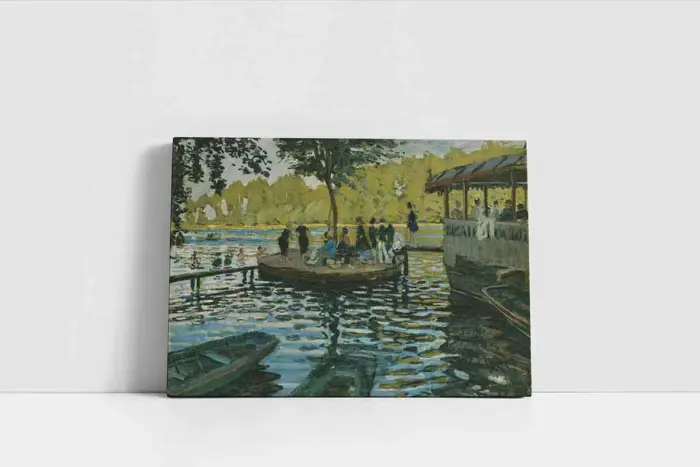 Gölet | Kanvas Tablo | Cam Tablo | Mdf Tablo | B22084 - Görsel 2