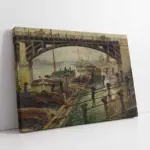 Les Dechargeurs De Charbon | Kanvas Tablo | Cam Tablo | Mdf Tablo | B22097