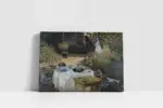 Çimlerde Öğle Yemeği Monet | Kanvas Tablo | Cam Tablo | Mdf Tablo | B22105 - Görsel 2