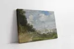 The Basin At Argenteuil | Kanvas Tablo | Cam Tablo | Mdf Tablo | B22110