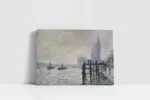 The Thames Below Westminster | Kanvas Tablo | Cam Tablo | Mdf Tablo | B22112 - Görsel 2