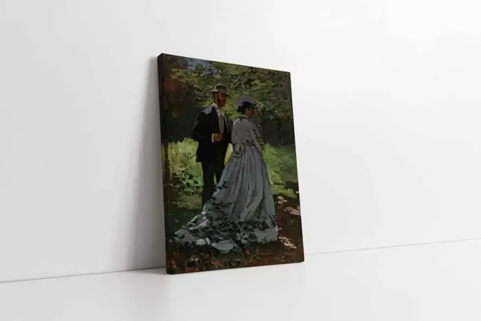 Ormanda Yürüyüş | Kanvas Tablo | Cam Tablo | Mdf Tablo | B22114 - Görsel 1