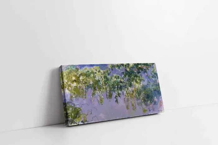 Monet Glycines | Kanvas Tablo | Cam Tablo | Mdf Tablo | B22126 - Görsel 1