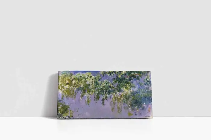 Monet Glycines | Kanvas Tablo | Cam Tablo | Mdf Tablo | B22126 - Görsel 2