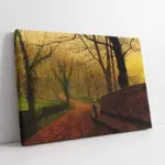 Stapleton Park Near Pontefract Sun | Kanvas Tablo | Cam Tablo | Mdf Tablo | B22131