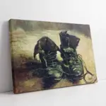 Eskimiş Botlar Van Gogh | Kanvas Tablo | Cam Tablo | Mdf Tablo | B22148