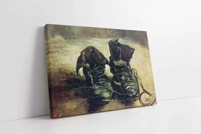 Eskimiş Botlar Van Gogh | Kanvas Tablo | Cam Tablo | Mdf Tablo | B22148 - Görsel 1