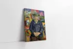 Portrait Of Père Tanguy | Kanvas Tablo | Cam Tablo | Mdf Tablo | B22152