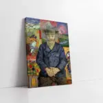 Portrait Of Père Tanguy | Kanvas Tablo | Cam Tablo | Mdf Tablo | B22152