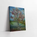 Pink Peach Trees | Kanvas Tablo | Cam Tablo | Mdf Tablo | B22154