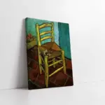Sandalye Vincent Van Gogh | Kanvas Tablo | Cam Tablo | Mdf Tablo | B22157