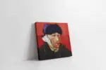 Van Gogh Otoportre Kulağı Kesik | Kanvas Tablo | Cam Tablo | Mdf Tablo | B22159