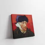 Van Gogh Otoportre Kulağı Kesik | Kanvas Tablo | Cam Tablo | Mdf Tablo | B22159