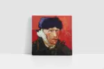 Van Gogh Otoportre Kulağı Kesik | Kanvas Tablo | Cam Tablo | Mdf Tablo | B22159 - Görsel 2