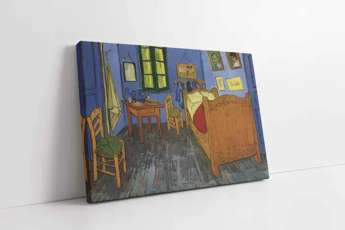 El Dormitorio En Arles | Kanvas Tablo | Cam Tablo | Mdf Tablo | B22161 - Görsel 1