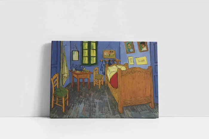 El Dormitorio En Arles | Kanvas Tablo | Cam Tablo | Mdf Tablo | B22161 - Görsel 2