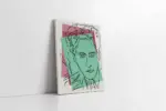 Jean Cocteau By Andy Warhol | Kanvas Tablo | Cam Tablo | Mdf Tablo | B22165