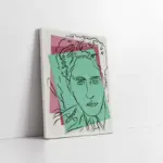 Jean Cocteau By Andy Warhol | Kanvas Tablo | Cam Tablo | Mdf Tablo | B22165