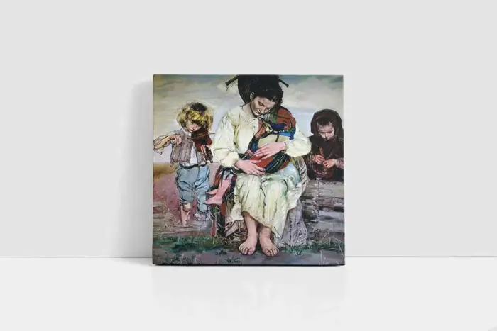 Wlastimil Hofman | Kanvas Tablo | Cam Tablo | Mdf Tablo | B22171 - Görsel 2