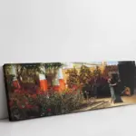 Romantik Karşılama Sir Lawrence Alma Tadema | Kanvas Tablo | Cam Tablo | Mdf Tablo | B22172