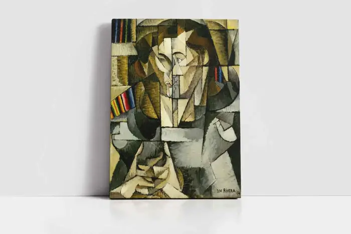 Cubism | Kanvas Tablo | Cam Tablo | Mdf Tablo | B22179 - Görsel 2