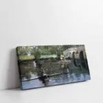 The Bridge At Grez | Kanvas Tablo | Cam Tablo | Mdf Tablo | B22236