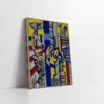 Study For Cinematic Mural | Kanvas Tablo | Cam Tablo | Mdf Tablo | B22274