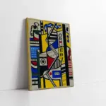 Study For Cinematic Mural | Kanvas Tablo | Cam Tablo | Mdf Tablo | B22275