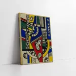 Study For Cinematic Mural | Kanvas Tablo | Cam Tablo | Mdf Tablo | B22276