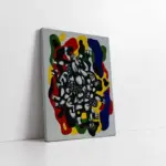 Les Plongeurs En Rouge Et Bleu | Kanvas Tablo | Cam Tablo | Mdf Tablo | B22278