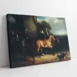 Queen Victoria Riding Out | Kanvas Tablo | Cam Tablo | Mdf Tablo | B22292