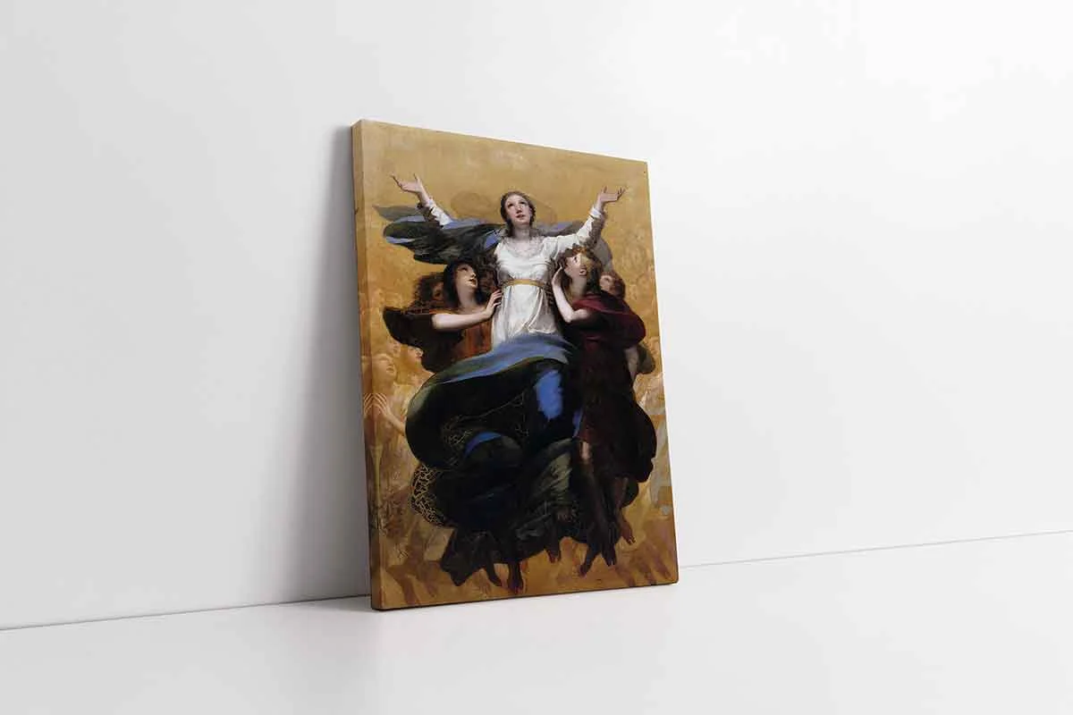 KB22373-10 Assumption Of The Virgin | Kanvas Tablo | Cam Tablo | Mdf Tablo | B22373 - Görsel 1
