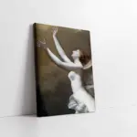 Göğe Uzanan Melek | Kanvas Tablo | Cam Tablo | Mdf Tablo | B22375