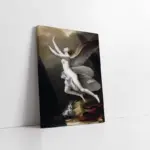 Göğe Uzanan Melek | Kanvas Tablo | Cam Tablo | Mdf Tablo | B22376