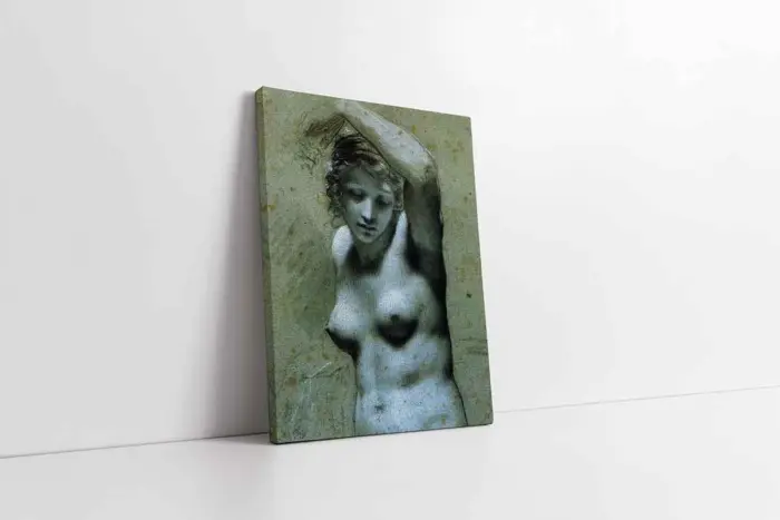 Bust Of Female Nude | Kanvas Tablo | Cam Tablo | Mdf Tablo | B22382 - Görsel 1