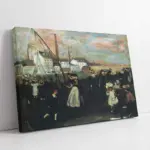 On The Quai | Kanvas Tablo | Cam Tablo | Mdf Tablo | B22401