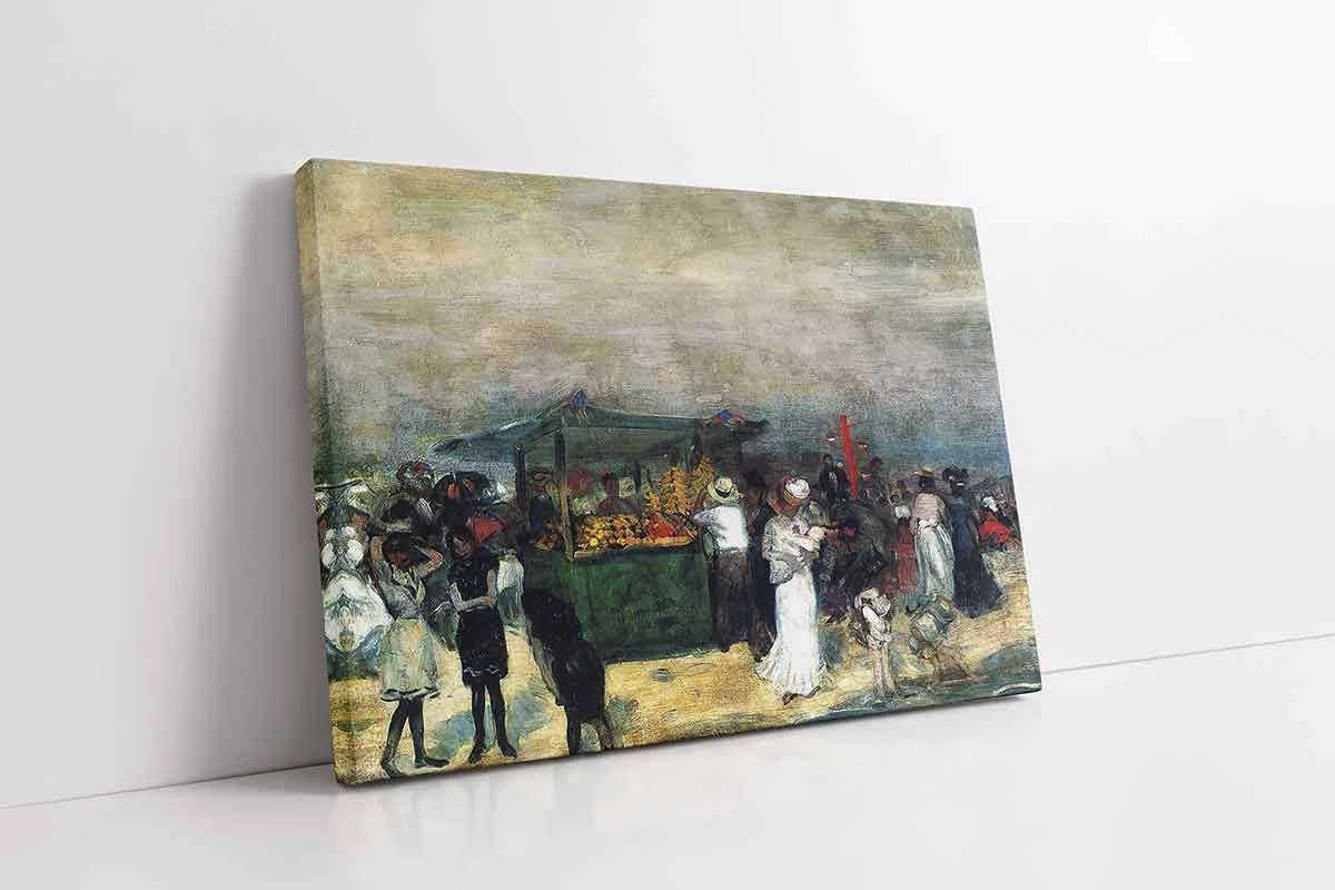 KB22408-10 Fruit Stand Coney İsland | Kanvas Tablo | Cam Tablo | Mdf Tablo | B22408 - Görsel 1