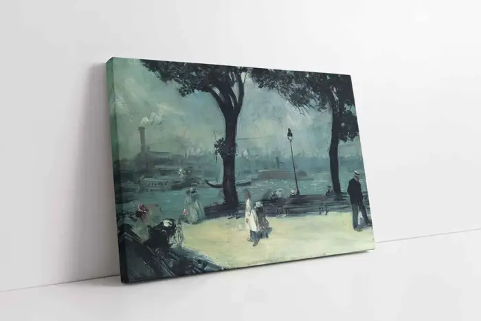 East River Park | Kanvas Tablo | Cam Tablo | Mdf Tablo | B22413 - Görsel 1