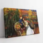 The Conservatory William James Glackens | Kanvas Tablo | Cam Tablo | Mdf Tablo | B22435