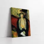 Miss Olga D | Kanvas Tablo | Cam Tablo | Mdf Tablo | B22440