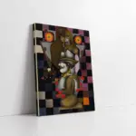 Jaque Mate Checkmate | Kanvas Tablo | Cam Tablo | Mdf Tablo | B22471