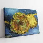 Still Life With Two Sunflowers | Kanvas Tablo | Cam Tablo | Mdf Tablo | B22493