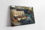Matinicus Harbor Late Afternoon | Kanvas Tablo | Cam Tablo | Mdf Tablo | B22501