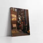 İnterior Of A Studio | Kanvas Tablo | Cam Tablo | Mdf Tablo | B22502