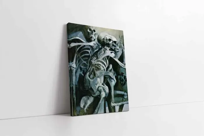Soyut İskele | Kanvas Tablo | Cam Tablo | Mdf Tablo | B22507 - Görsel 1