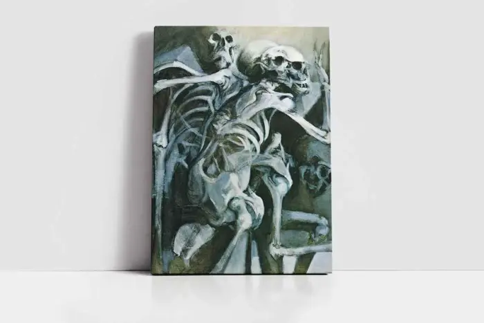 Soyut İskele | Kanvas Tablo | Cam Tablo | Mdf Tablo | B22507 - Görsel 2