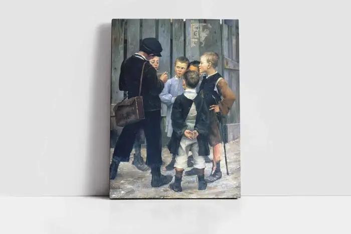 O Ateneu | Kanvas Tablo | Cam Tablo | Mdf Tablo | B22510 - Görsel 2