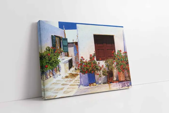 Mykonos | Kanvas Tablo | Cam Tablo | Mdf Tablo | B22511 - Görsel 1