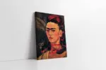 Frida Kahlo Portre | Kanvas Tablo | Cam Tablo | Mdf Tablo | B22520